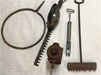 Vintage Tools: Branding Tool E.C Tarbell, Screw