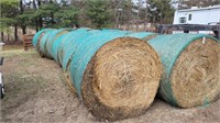 18 Rd Bales of Grass Hay