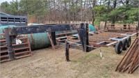 6.5x20' Gooseneck Bale Hauler Trailer