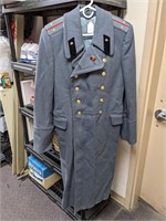 Military Soviet winter coat officers USSR army