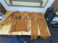 VTG Native American Fringe Top and Pants