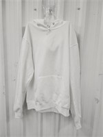 Size Small, Jerzees Men's white Adult Pullover