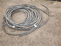 Cable & plastic tubing
