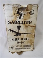 Satellite Miser Series M 36" Ceiling Fan 3 Blades