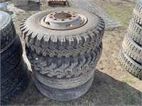 (4) 10.00-20 Tires and Rims