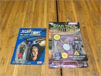 2 VTG Star Trek Action Figures