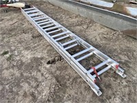 18' Aluminum Extension Ladder