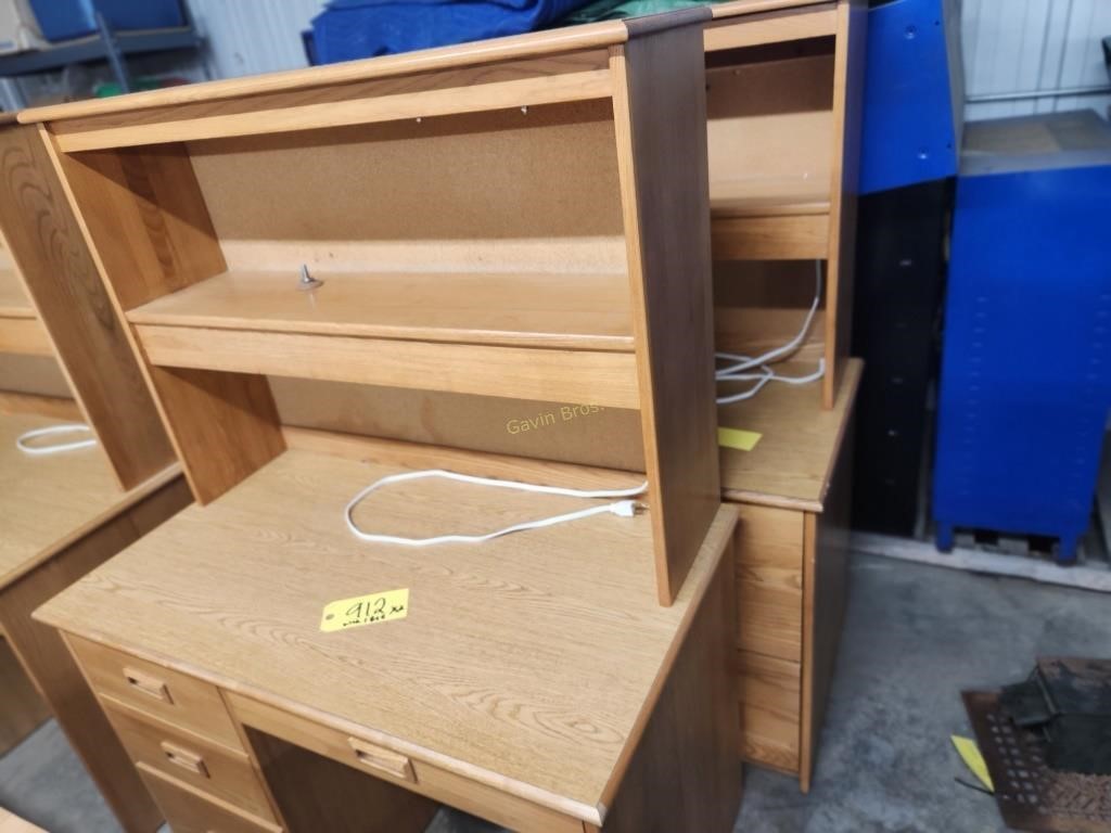Desk and Bed Bunk Bed Set