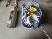 Light, Hose, DeWalt Bin