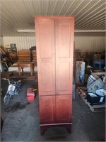 24"x23"x84" Omega Prairie Linen Cabinet