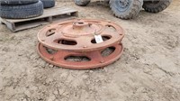 Rear Tractor Wheel; Weights