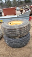 (2) 12.5-15 Tire and Rims