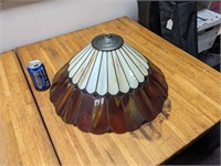 VTG Stained Glass Lamp Shade