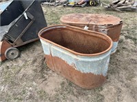 2 water tanks - 43" rusted through