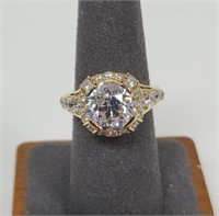 8.81ctw Remy Cut Diamond Simulant Eterno Ring