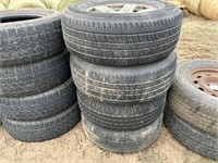4-17" tires & Dodge Rims