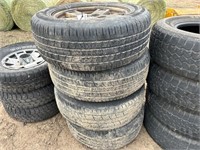 4-18" tires & Dodge Rims