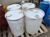 4-plastic barrels