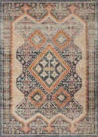 Loloi Area Rug 5'5" x 7'6" Navy/Multi Rectangular