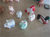 BANK - PIGS, DUCK, HORSE, CAT