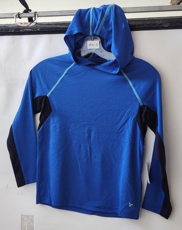 BOYS OLD NAVY ACTIVE HOODED TOP M 8