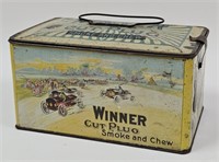 Rare Winner Cut Plug Smoke & Chew Tobacco Tin