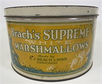 Brach's Supreme Marshmallows 5 Lbs Fairy Litho Tin