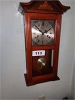 STANDFORD KEY WIND 31 DAY WALL CLOCK W/ KEY