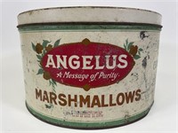 Angelus White Marshmallows 5 Lbs Litho Tin