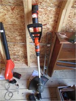 BLACK AND DECKER WEEDWACKER WITH CHARGER