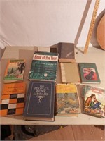 Boxlot of Vintage Hardcover Books-varitey