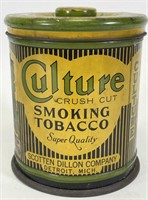 Culture Crush Cut Smoking Tobacco Canister Tin