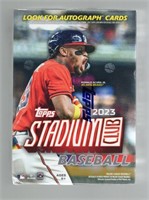 2023 Topps Stadium Club Baseball Blaster Box - 40