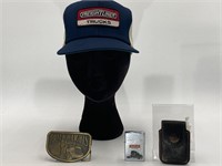 Freightliner Zippo Hat & Belt Buckle Set