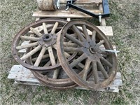 4-wood spoke wheels