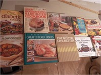 10 Misc. Cooking/Food Books (Hard,Soft)