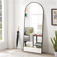 BEAUTYPEAK 71"x24" Arch Floor Mirror