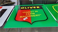 Oliver Single Sided Sign