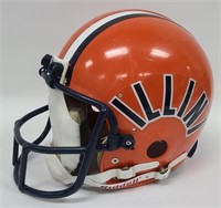 Game Used Retrofit Illini Football Helmet