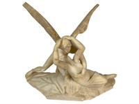 Alabaster Psyche Revived By The Kiss of Love
