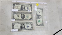 1950's and 1970's $1, $20
