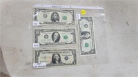 1970's, 1950, 1980's $5, $1, $20