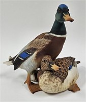 Vintage Kaiser Germany Mallard Duck Pair Figurine