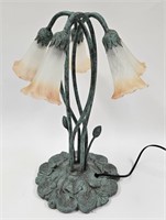 17" Drooping Lily Flower Table Accent Lamp
