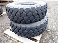 Qty of (2) Michelin 395/85R20 Tire(s)