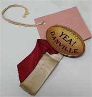 1920's Danville High School Football Button