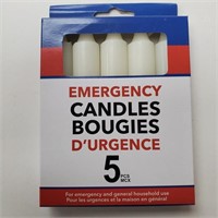 Emergency Candles, 5pk x 6 boxes