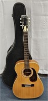 Vintage Harmony H6362 Acoustic Guitar w/ Hard Case