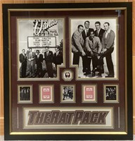 The Rat Pack Sands Casino Collage Display