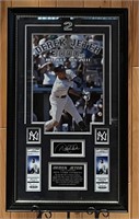 Derek Jeter Yankees 3000 Hits Collage Display